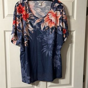 Christopher & Banks Floral Top